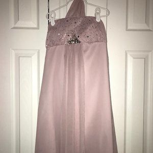 baby pink homecoming dress